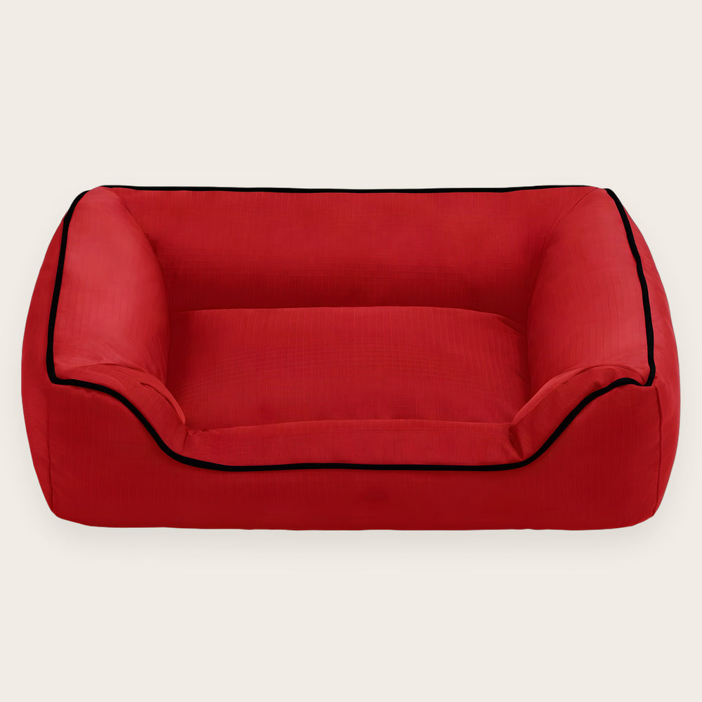 Canapé pour chien déhoussable CANIPANI, M — 71 × 56 cm, sur fond neutre